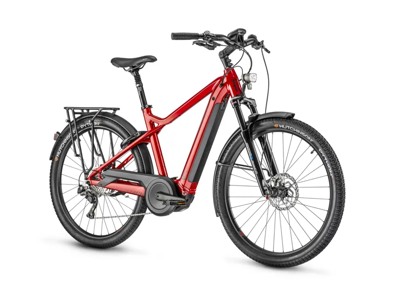 Moustache Samedi 27 Xroad 5 Electric Trekking Bike in Red -1